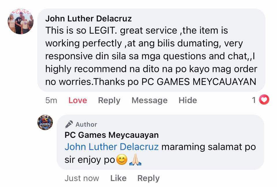 Buyer review